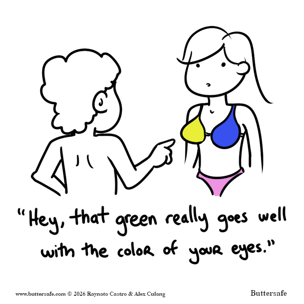 Complimenting Complementary Swimwear